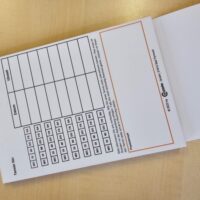 Terminzettel selbstdurchschreibend – Bild 2