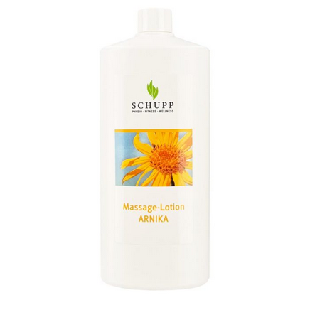 Massage - Lotion Arnika (Schupp)
1 Liter Flasche